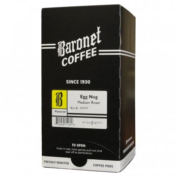 Baronet Eggnog Coffee Pods - 18ct
