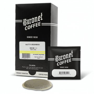 Baronet Nutty Irishman 10g Soft Coffee Pods - 18ct