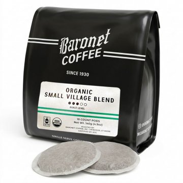 Baronet Small Village Organic 7.8 Gram Soft Pods -18ct