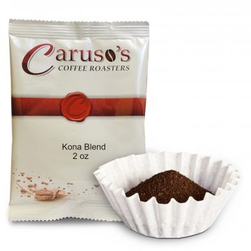 Caruso's Kona Blend Coffee Packets (24/2oz Case)