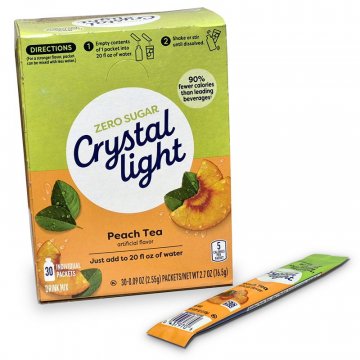 Crystal Light Peach Tea -30ct