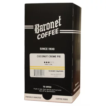 Baronet Coconut Creme Pie Coffee Pods - 18ct