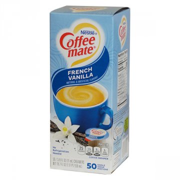 Coffee-Mate French Vanilla Coffee Creamers - 50ct