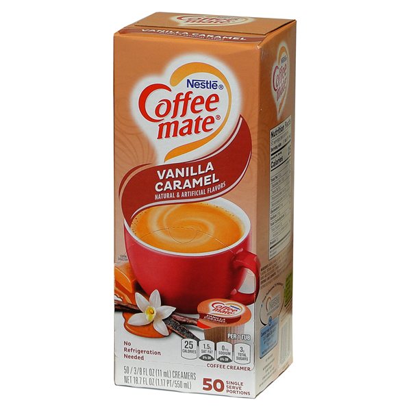 Coffee Mate Vanilla Caramel Flavored Coffee Creamers