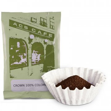 Crown 100% Colombian Coffee, 2oz bags - 42ct