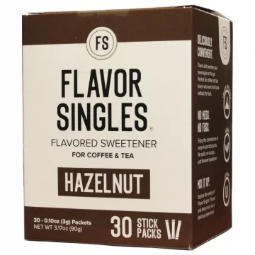 Flavor Singles - Hazelnut Flavored Sweetener