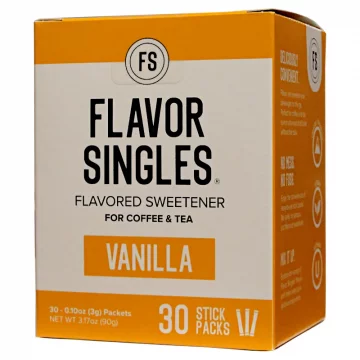 Flavor Singles - Vanilla Flavored Sweetener