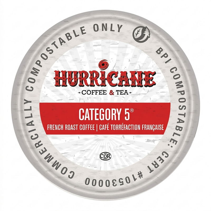 Hurricane Category 5 Compostable Single Serve Cups