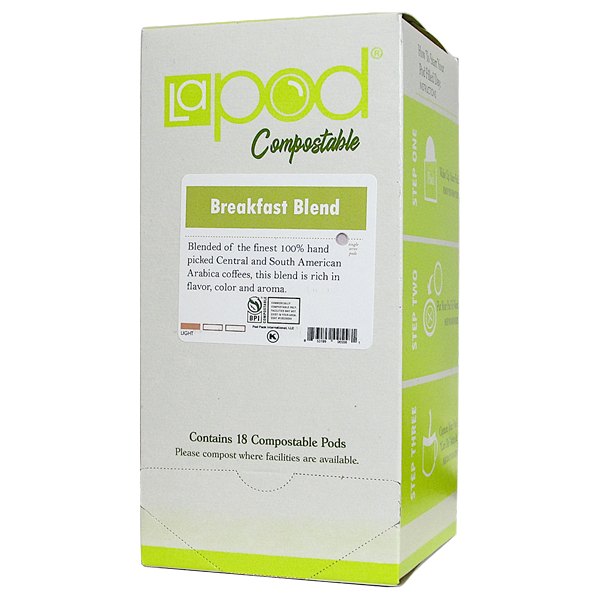LaPod Breakfast Blend Coffee Pods LaPod Breakfast Blend Coffee Pods