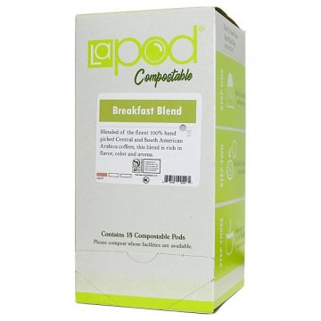 LaPod Breakfast Blend Coffee Pods 18ct