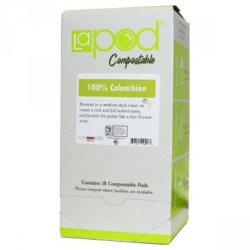 LaPod 100% Colombia Coffee Pods 18ct