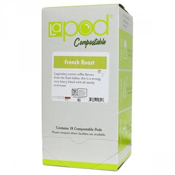 LaPod French Roast Coffee Pods 18ct