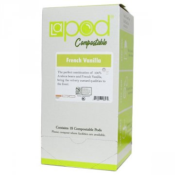 LaPod French Vanilla Coffee Pods 18ct