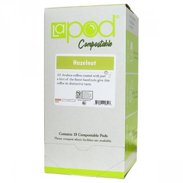 LaPod Hazelnut Coffee Pods 18ct