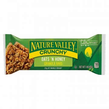 Nature Valley Oats 'n Honey Granola Bars - 49ct case