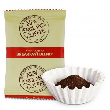 New England Breakfast Blend Coffee Packets 2.25oz - 42ct