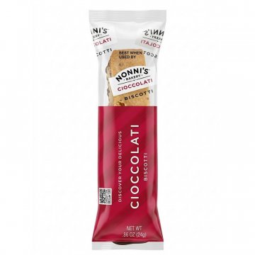 Nonni's Cioccolati Dark Chocolate Almond Biscotti 25ct Box