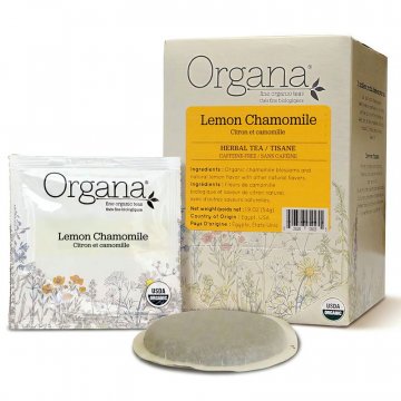 Organa Lemon Chamomile Tea Pods - 18ct