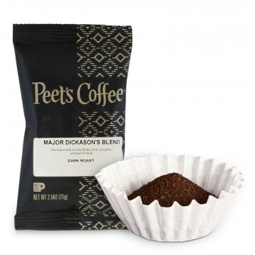 Peets Major Dickasons Blend Coffee Packets -18ct