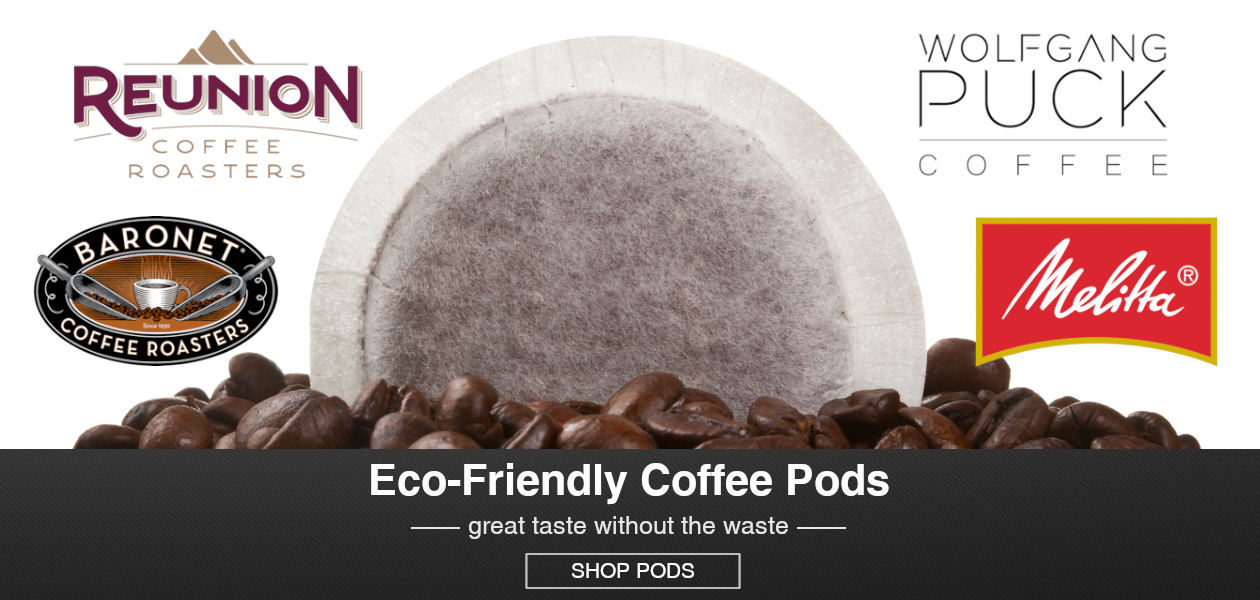 Eco-friendly coffee pods