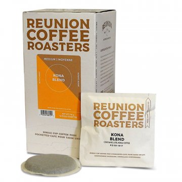 Reunion Kona Blend Soft Coffee Pods 16ct