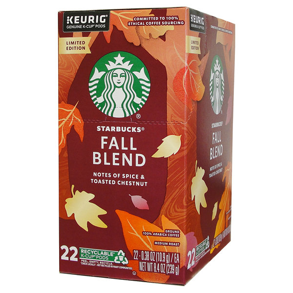 Starbucks Fall Blend Coffee K-Cups