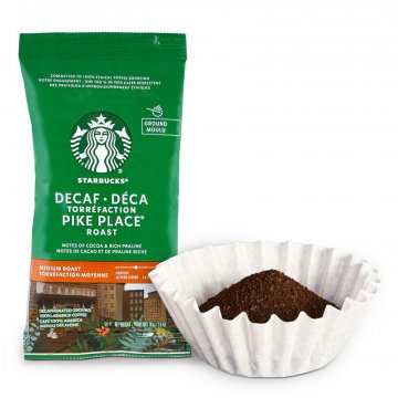 Starbucks DECAF Pike Place Roast Coffee Packets 18ct