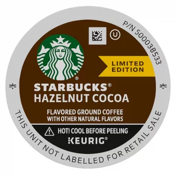 Starbucks Hazelnut Cocoa Flavored K-cups
