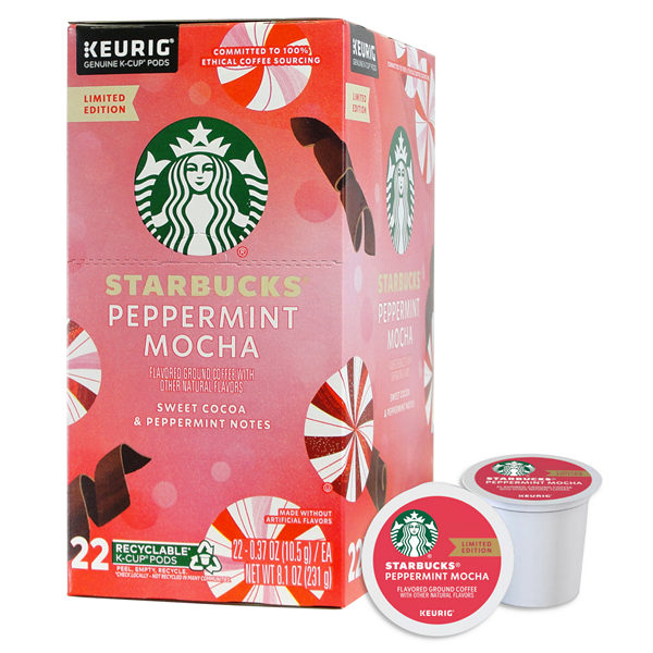 Starbucks Peppermint Mocha Flavored K-cups