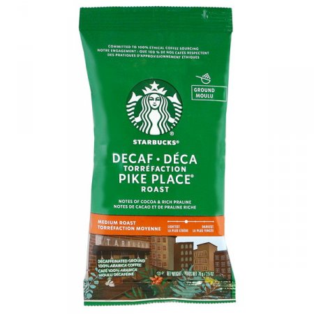 Starbucks DECAF Pike Place Roast Coffee Packets 18ct