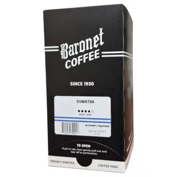 Baronet Sumatra Coffee Pods - 18ct