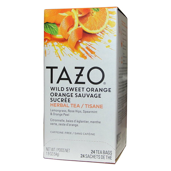 Tazo Tea Wild Sweet Orange 24ct Coffee House Express