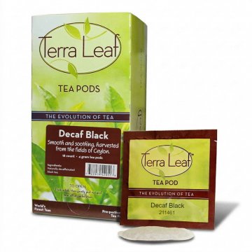 Terra Leaf Decaf Black Tea Pods 18ct