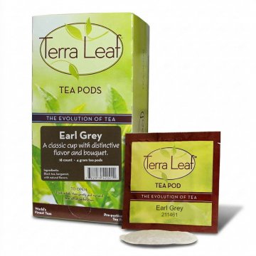 Terra Leaf Earl Grey Tea Pods 18ct