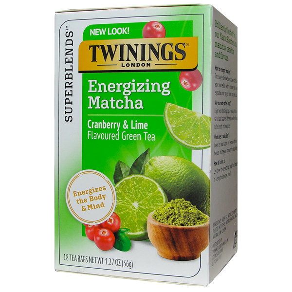 Twinings Energize - Matcha Green Tea with Cranberry and Lime