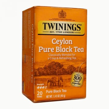 Twinings Ceylon Pure Black Tea - 20ct