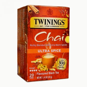 Twinings Ultra Spice Chai Tea - 20ct