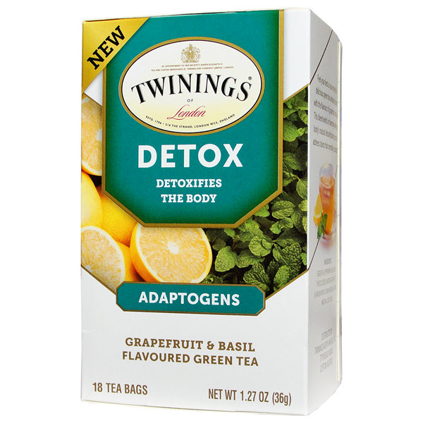 Twinings Detox Adaptogens, Grapefruit & Basil Green Tea