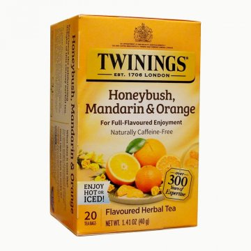 Twinings Honeybush Mandarin Orange Tea - 20ct