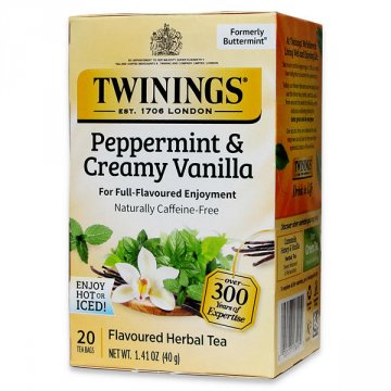 Twinings Peppermint & Creamy Vanilla Tea - 20ct