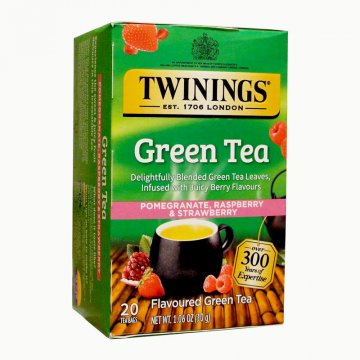Twinings Pomegranate Raspberry Strawberry Green Tea