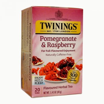 Twinings Pomegranate Raspberry Tea - 20ct