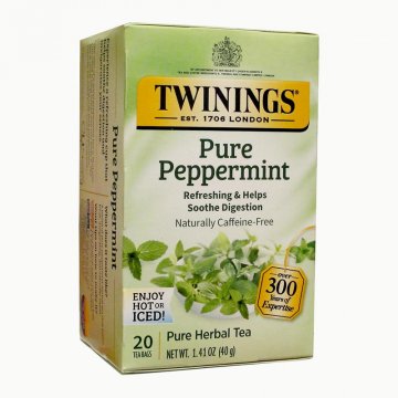 Twinings Pure Peppermint Tea - 20ct