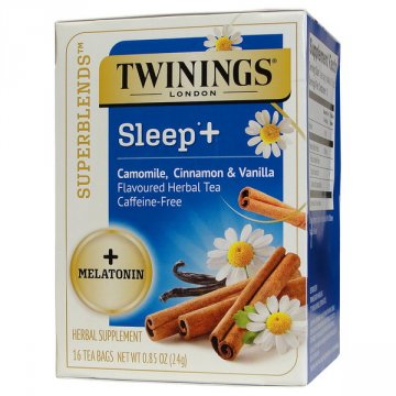 Twinings Superblends Sleep+ Camomile, Cinnamon & Vanilla Herbal Tea