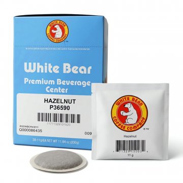 White Bear Hazelnut Soft Coffee Pods 30ct