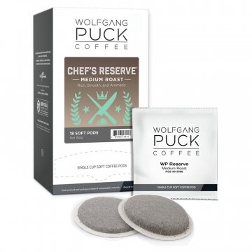 Wolfgang Puck Chef's Reserve Soft Coffee Pods -18ct