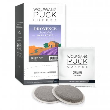 Wolfgang Puck Provence French Roast Soft Coffee Pods -18ct