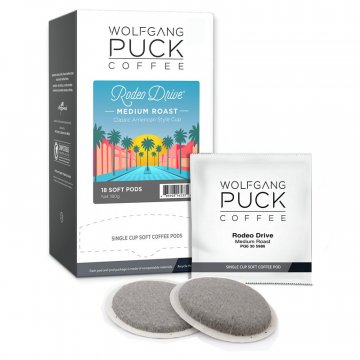 Wolfgang Puck Rodeo Drive Soft Coffee Pods -18ct