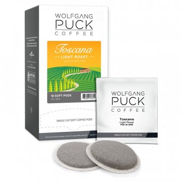 Wolfgang Puck Toscana Soft Coffee Pods -18ct