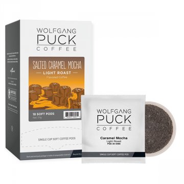 Wolfgang Puck Salted Caramel Mocha Pods - 18ct
